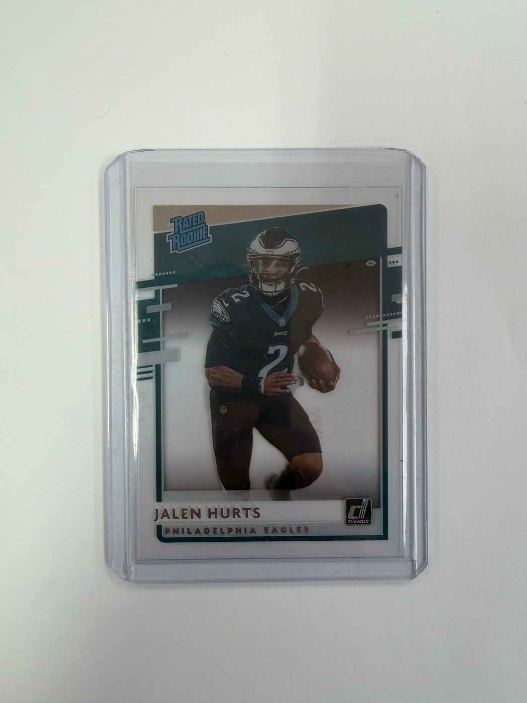 2020 Chronicles Donruss Clear-Cut Jalen Hurts Rated Rookie