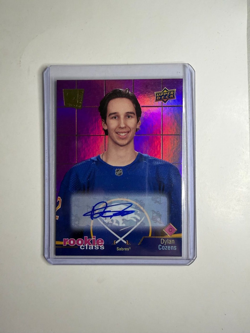 2020 Extended Series Rookie Class Spectrum Dylan Cozens Auto