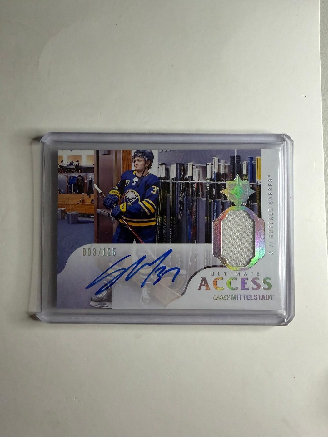 2018-19 Ultimate Collection Ultimate Access Casey Mittelstadt