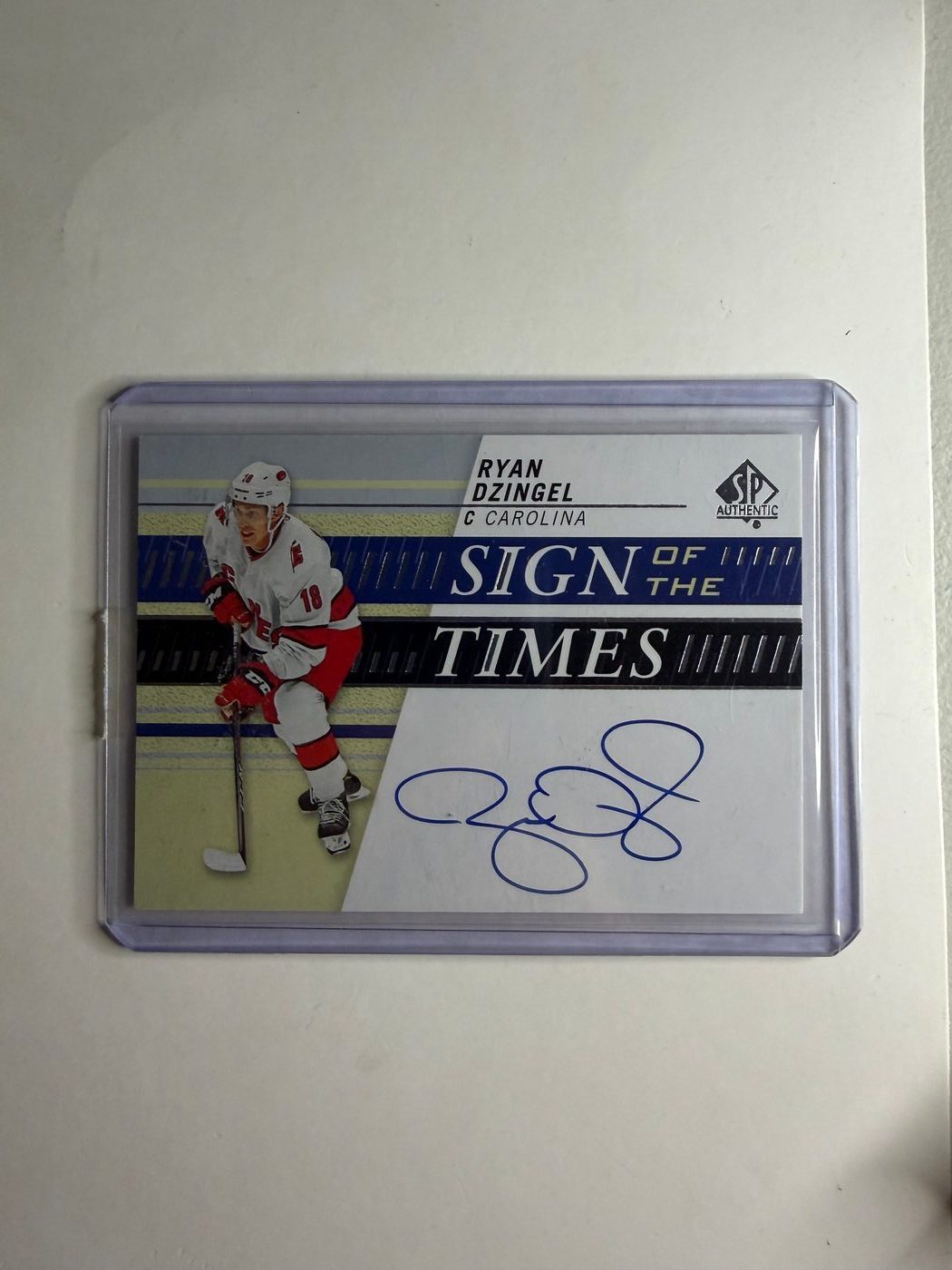 2019-20 SP Authentic Sign of the Times Ryan Dzingel