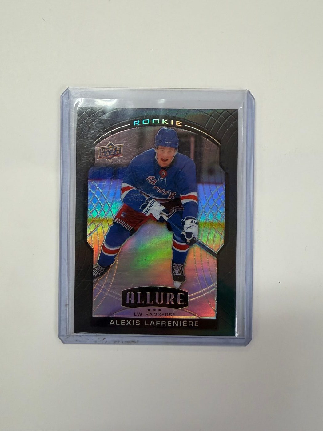 2020-21 Upper Deck Allure Black Rainbow Rookie Alexis Lafreniere