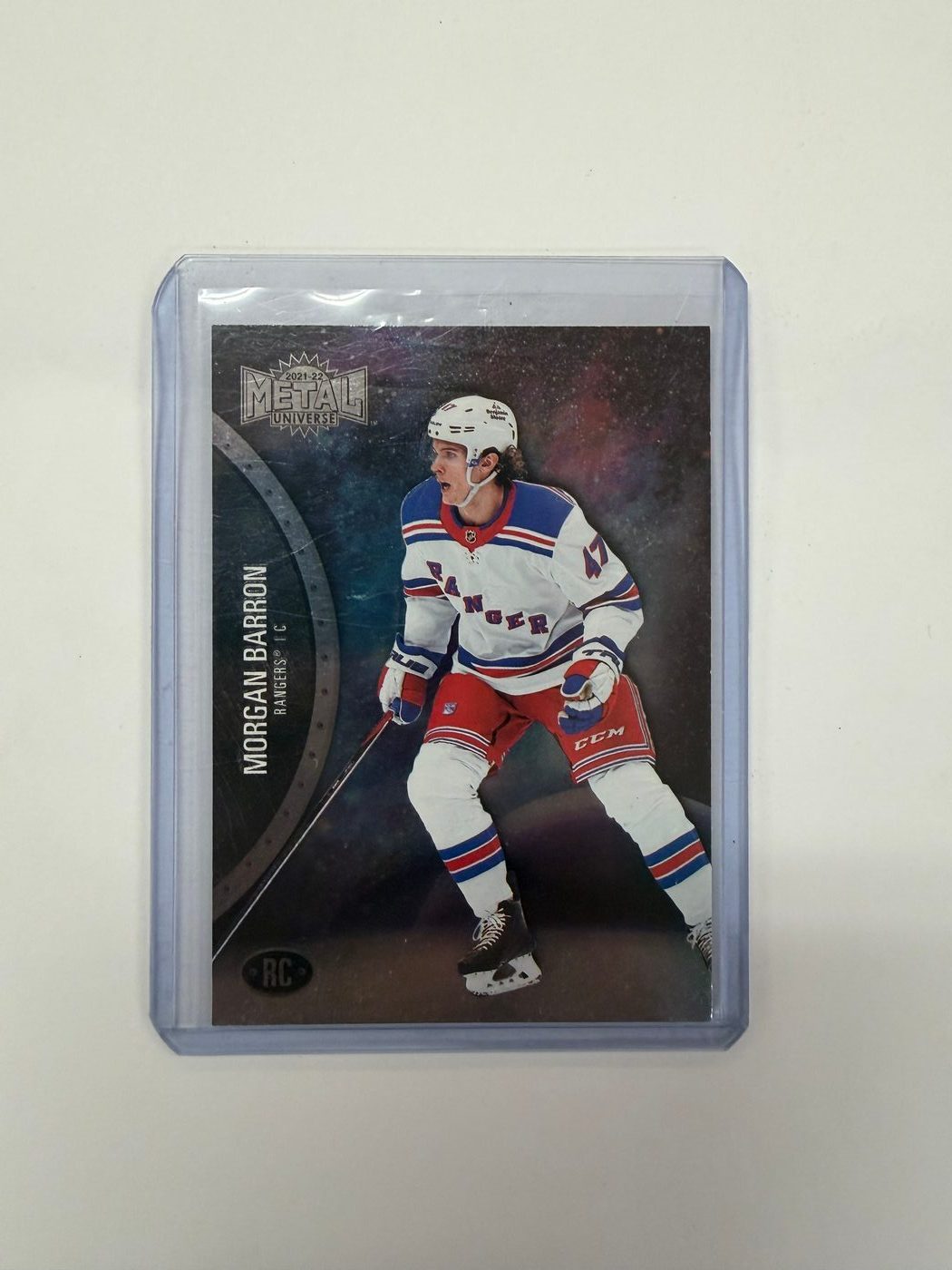 2021-22 SkyBox Metal Universe Rookie Base Morgan Barron