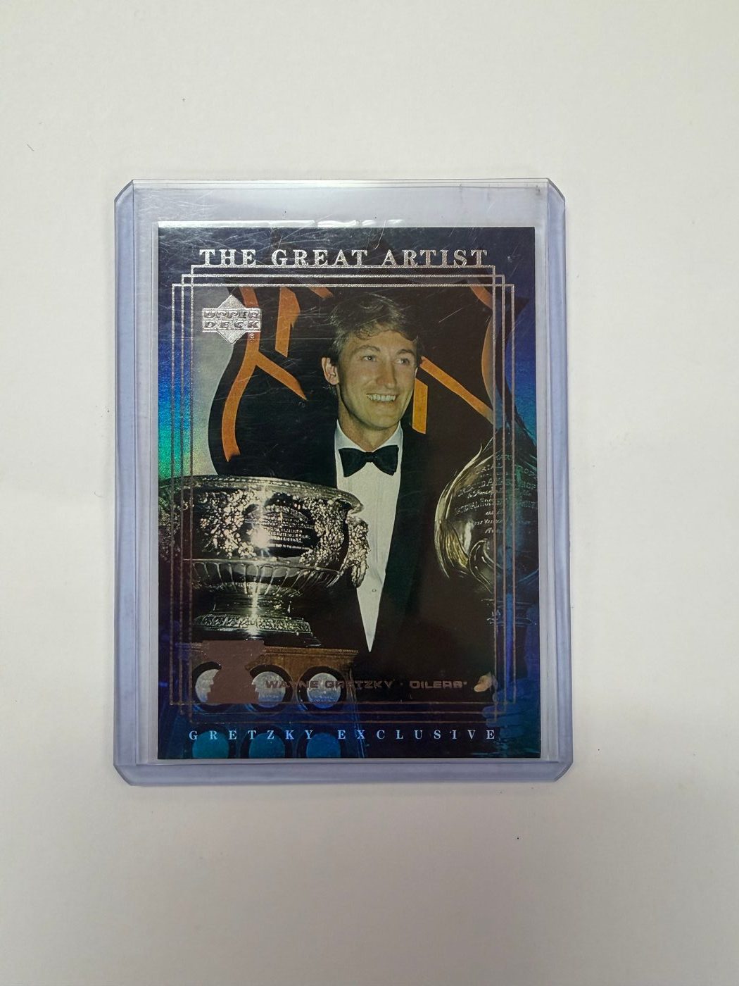 1999-00 Upper Deck Exclusive The Great Artist Wayne Gretzky