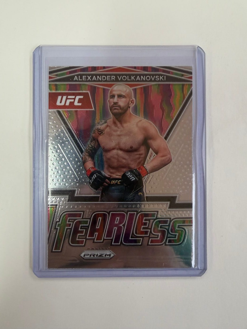 2022 Panini Prizm UFC Fearless Alexander Volkanovski
