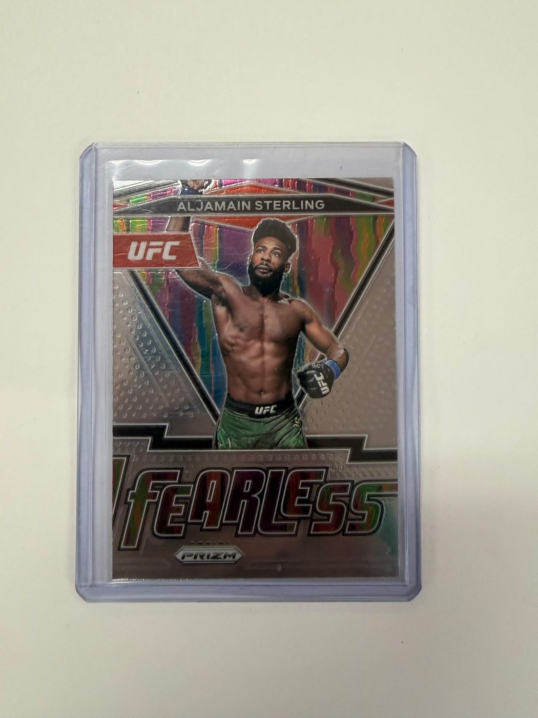 2022 Panini Prizm UFC Fearless Aljamain Sterling