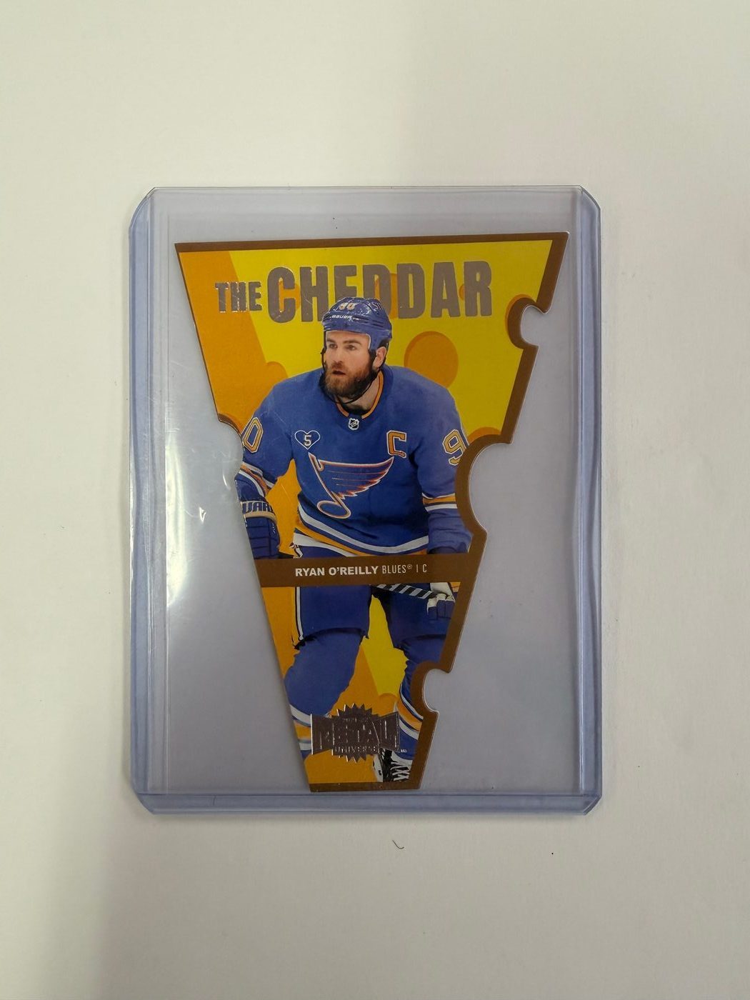 2021-22 SkyBox Metal Universe The Cheddar Ryan O'Reilly