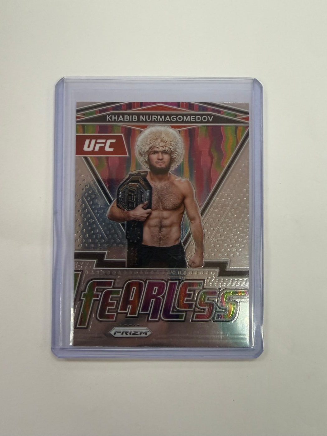 2022 Panini Prizm UFC Base Fearless Khabib Nurmagomedov