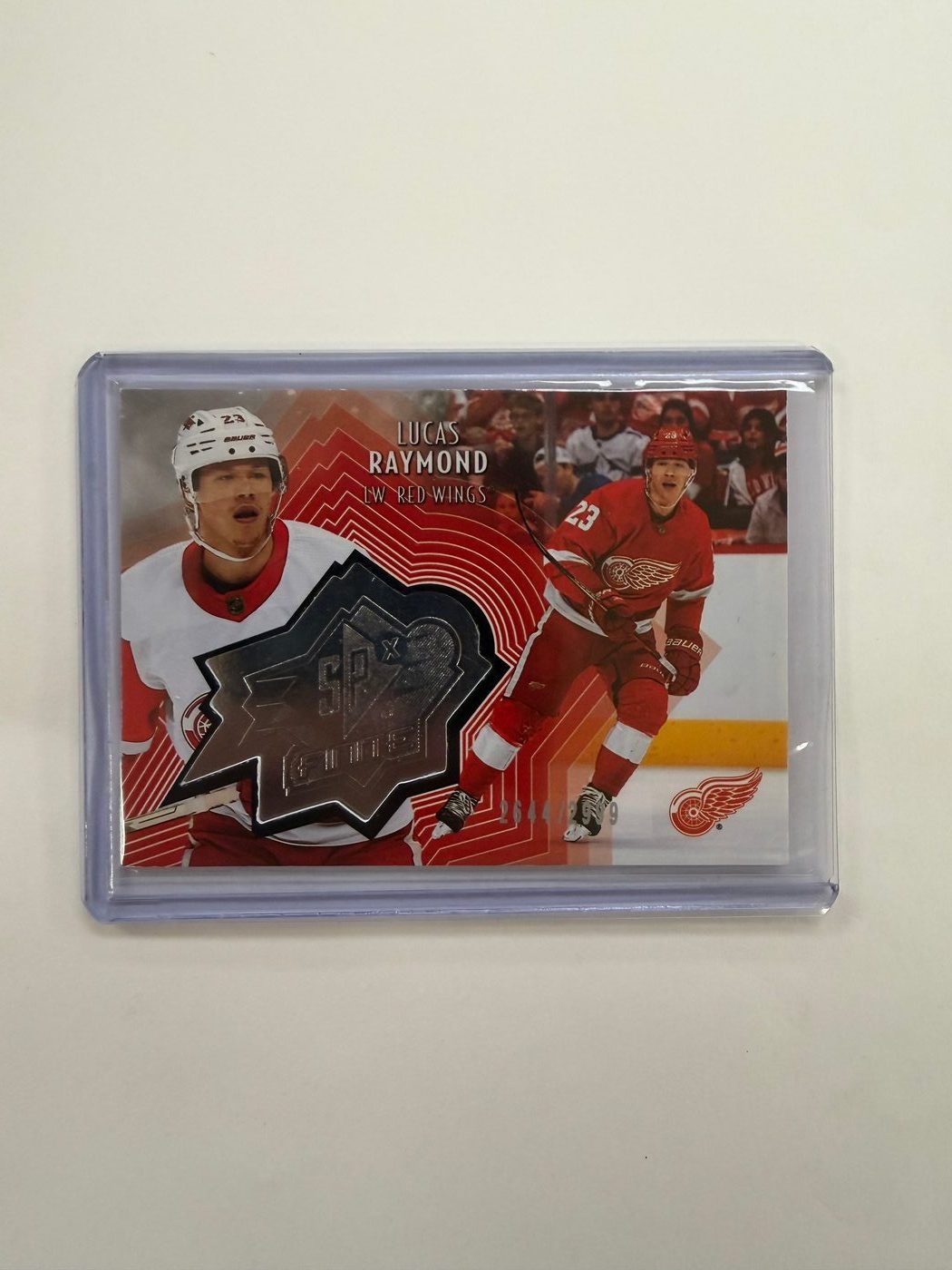 2021-22 Upper Deck SPX FINITE Lucas Raymond