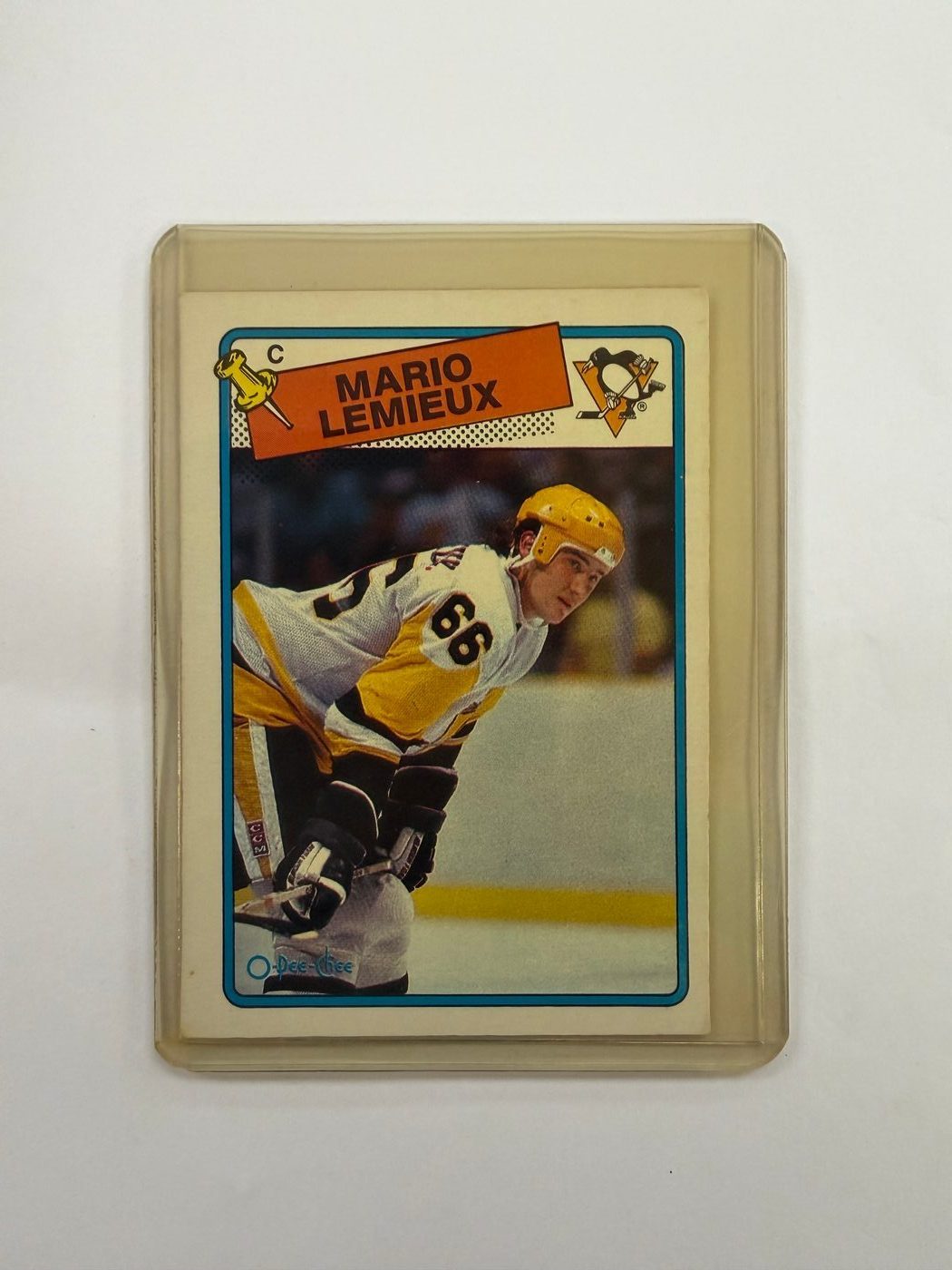 1988-89 Topps Base Mario Lemieux #1