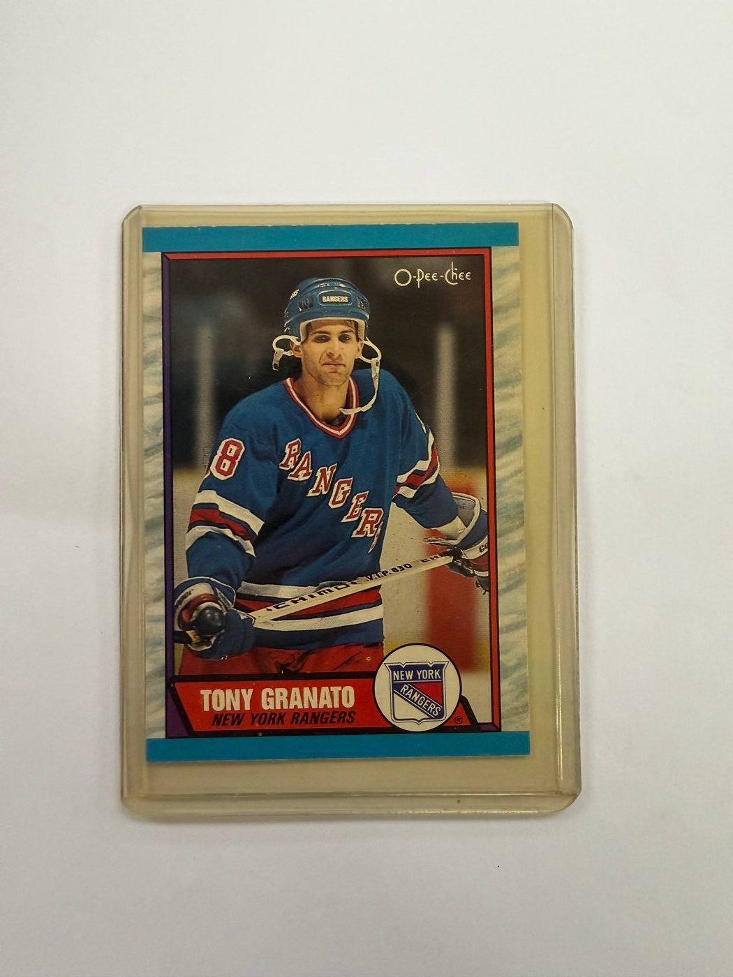 1989-90 O-Pee-Chee Base Rookie Tony Granato