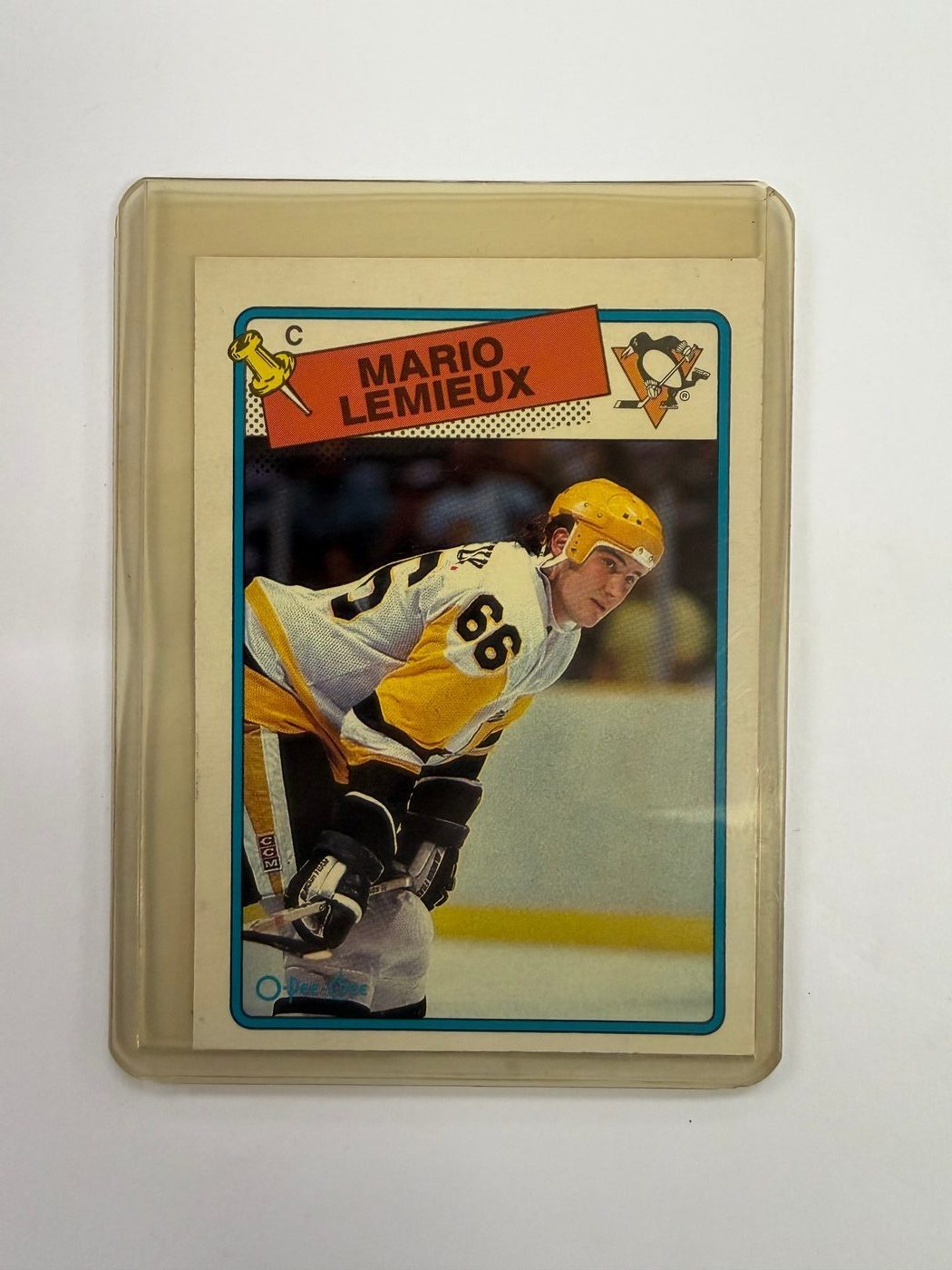 1988-89 Topps Base Mario Lemieux #1