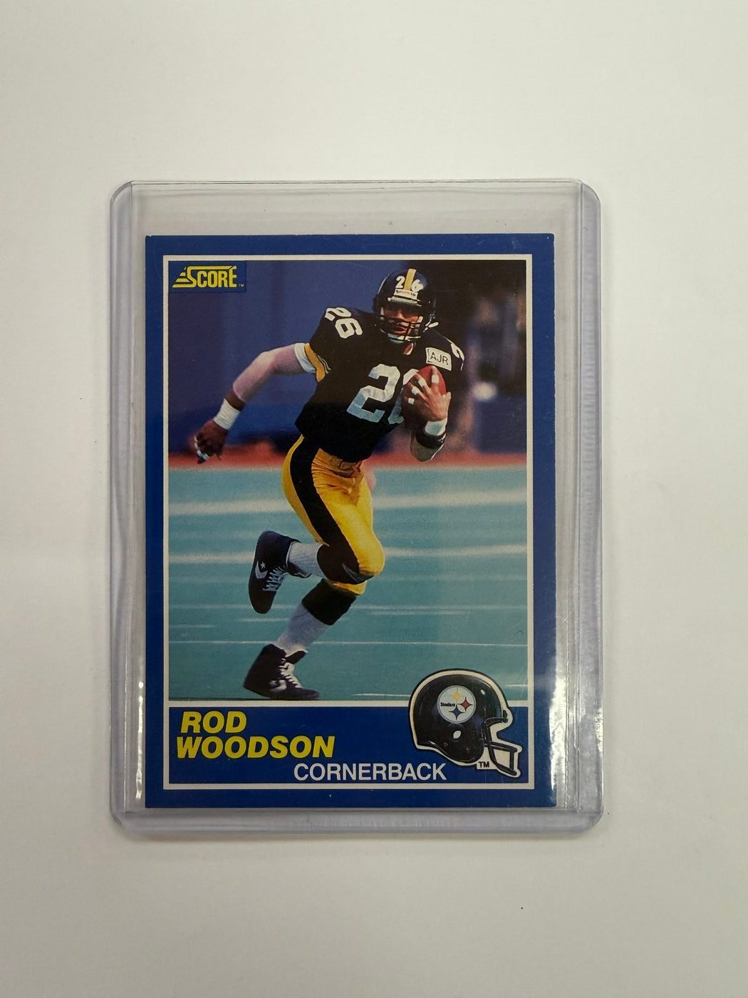 1989 Score Football Rookie Card Rod Woodson