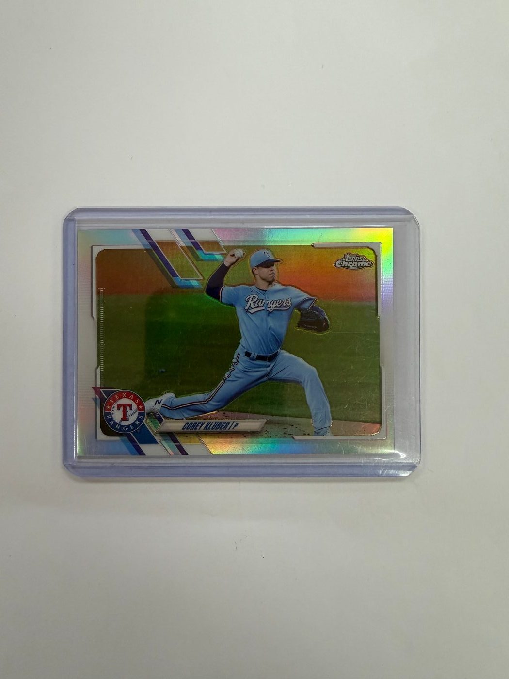 2021 Topps Chrome Silver Refractor Corey Kluber