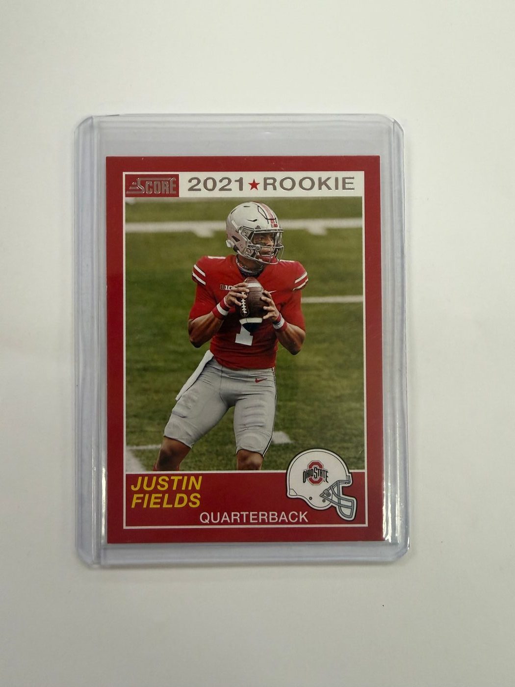 Justin Fields 2021 Panini Chronicles Draft Picks Score Retro